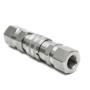 Jd 7246788 3/8 "cơ thể 3/4unf/Orb phẳng mặt khớp nối thủy lực Skid chỉ đạo nhanh chóng kết nối Coupler Bộ - Product Image 4