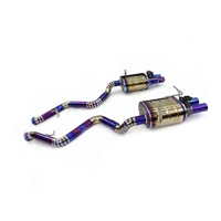 Knalpot Valvetronic Catback MPER untuk BMW M3 E90 E92 E93, Ringan, Berbahan Titanium dengan Pipa Depan Stainless Steel, Peningkatan Performa