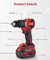 Perceuse à percussion électrique sans balais au lithium 18V de qualité industrielle HOLEX OEM