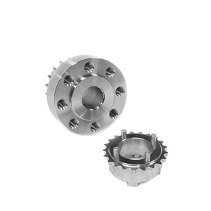 Pièces de moteur de mise à niveau automobile, moyeu de vilebrequin à spline à blocage par goupille en aluminium forgé N55 S55 - Product Image 2