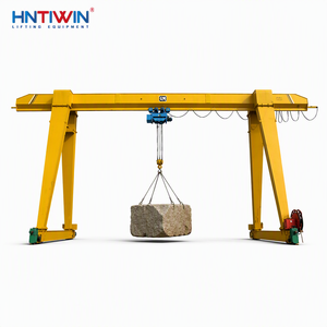 Grue <span class=keywords><strong>portique</strong></span> monopoutre à rail de 35 tonnes pour levage de pierres, certifiée CE, fabriquée par HNTIWIN - Product Image 1