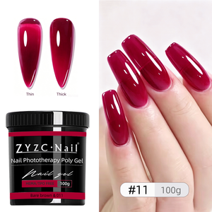 Gel UV/LED para Uñas ZYZC, 100g, Fórmula No Tóxica, 13 Colores Disponibles, para Uso Profesional y DIY - Product Image 3