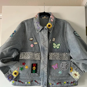 Atacado Cor Personalizada Coração Doces Bordado Patch Pirulito Doces Snacks Food PatchBordado Ferro em Patches para Vestuário Chapéu - Product Image 5