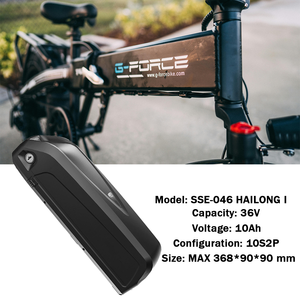 48V 13Ah电动自行车电池，带安全锁发光二极管指示器USB端口，适用于电动摩托车三轮车山地自行车 - Product Image 6