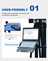 Impresora Robótica Vertical 3D Automática de Inyección de Tinta para Decoración y Dibujo en Murales de Pared con Láser Digital IA