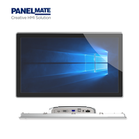21.5 pouces un panneau PC écran tactile capacitif intégré sans ventilateur industriel tout en un ordinateurs panneau PC avec I3 128g