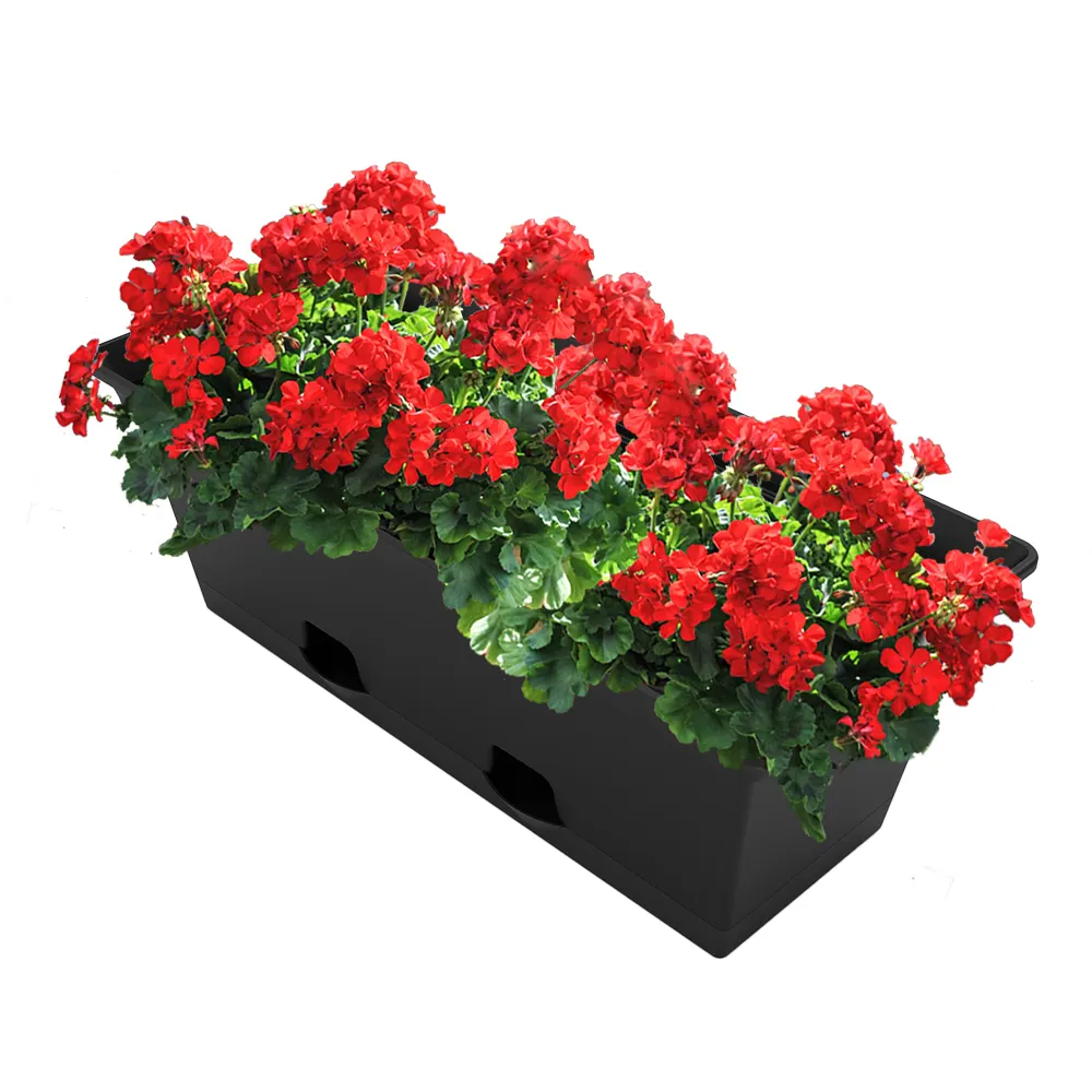 China Low Price Metal Planters Large Outdoor DDP Aluminum Planter Box