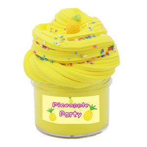 Alta calidad respetuoso con el medio ambiente DIY arcilla limo plastilina 10 colores Stock; mantequilla colorida aceite esponjoso claro cajas de cristal loco - Product Image 6