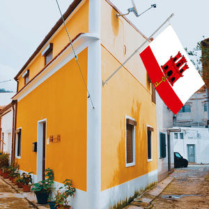 En gros 3x5ft <span class=keywords><strong>Gibraltar</strong></span> Drapeaux 100D Polyester Personnaliser Toutes Les Nations Expédition Rapide Fournisseur Fiable Livraison Rapide - Product Image 5