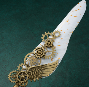 Set Penna Calligrafica con Piuma Xinyiart e Inchiostro, Penna Antica Ricaricabile per Scrittura, Disegno e Firme - Product Image 4