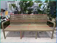 Ensemble de table et chaises de jardin d'extérieur au design minimaliste et confortable, meubles de bistrot en plastique pour patio