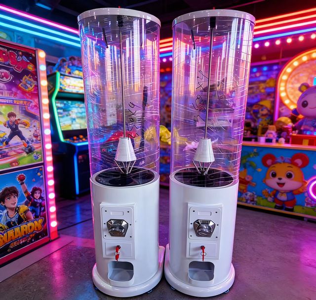 Hot Sale Automatic Gashapon Vending Machine | High Quality Coin Operated Toy Vending Machine for Commercial Use