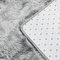 Grand tapis à poils longs de 6 'x 9', motif abstrait, peluche teintée, pelucheuse, ultra douce, pour salon, chambre à coucher, décoration d'intérieur