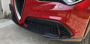 Labbro Anteriore in Fibra di Carbonio di Alta Qualità (3 Pezzi) con Splitter Angolari per <span class=keywords><strong>Alfa</strong></span> Romeo <span class=keywords><strong>Stelvio</strong></span> Quadrifoglio Style 2017-2018 - Product Image 6