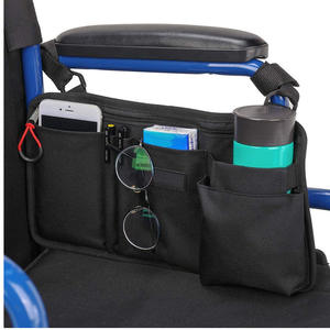 Accoudoir pour personnes handicapées Organisateur latéral Sacs de rangement Sac latéral pour fauteuil roulant - Product Image 2