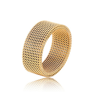 Anello Minimal Weave Unisex, Gioiello da Dito alla Moda per Uso Quotidiano - Product Image 6