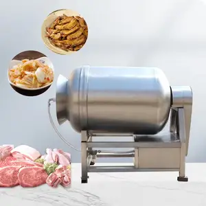 Meat Sausage Curing Emulsifying And Rubbing Drum Flavoring Machine