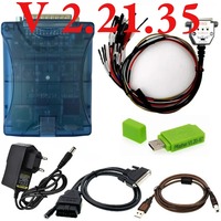 Programador de ECU Sm2 Pro J2534 V2.21.35 VCI de Alta Calidad, Compatible con 67+ Módulos, 1 Año de Garantía, Lector de Códigos de Diagnóstico Integrado