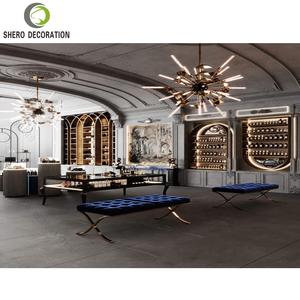 Elegant <b>Perfume</b> Store Display Showcase High-quality Cosmetic Woman Shop Furniture Design with Wooden <b>Perfume</b> Shop <b>Cabinet</b> - Product Image 3