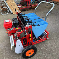Planteuse d'ail électrique automatique Haomin pour usage domestique, petite, avec moteur, haute productivité, 6 rangs