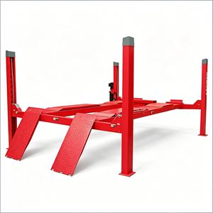 Pont élévateur automobile à quatre poteaux certifié TLT440W pour alignement de roues et entretien hydraulique - Product Image 2