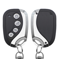 Télécommande de porte de garage en métal à 4 boutons, duplicateur 433,92 MHz pour code d'apprentissage, ouvre-porte à code fixe