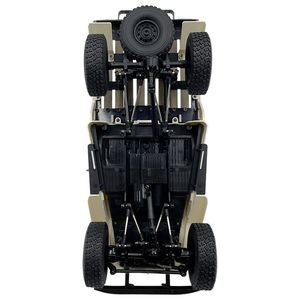 Camioneta Todoterreno RC Militar a Escala 1/16, WPL C44 4WD, Motor con Escobillas, Control Proporcional 2.4G, Kit de Batería con Carga USB - Product Image 2