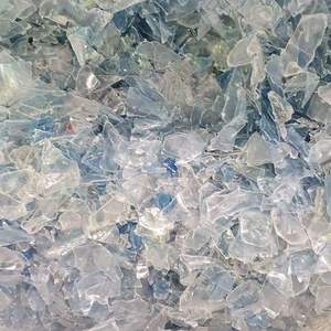 Factory Supply Transparent Blue PET Bottle Scraps Recycled Pellets Food Grade Plastic Resin for <b>Preform</b> - Product Image 2