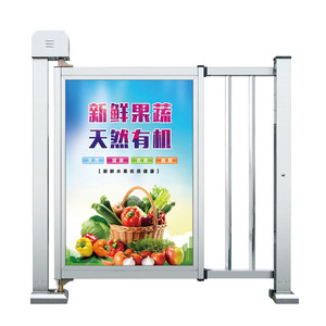 Tự Động Có Thể Thu Vào Thép Không Gỉ Đu Mở Phong Cách Cổng Cho Biệt Thự Vườn Nhà Điều Khiển Từ Xa Gấp Nướng Thiết Kế Căn Hộ - Product Image 4