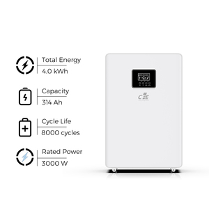 Sistema de Almacenamiento de Energía Residencial ESS de 3kW con Inversor Fuera de Red y Batería LiFePO4 de 4kWh, Solución Todo en Uno - Product Image 3