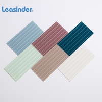 Panneau de séparation de bureau en acrylique givré à rayures dorées de 6 mm, couleur personnalisable, diffuseur de lumière, design moderne, découpe sur mesure