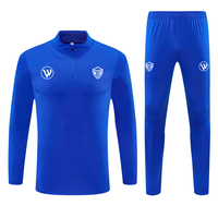 Conjunto Deportivo de Fútbol Transpirable de Secado Rápido 100% Poliéster con Estampado para Hombre, para Entrenamiento, Uniforme de Fútbol