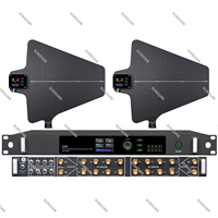 Distribuidor de Antena Profesional R316 de 16 Canales con Pantalla a Color, Amplificador de Señal RF para Uso en Eventos en Vivo, Escenarios y Grandes Espectáculos
