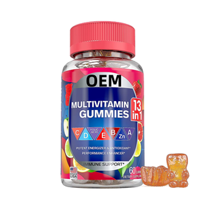 Private Label OEM 13 in 1 multivitaminico adulti integratori a base di erbe caramelle gommose per supporta l'immunità e l'energia - Product Image 1