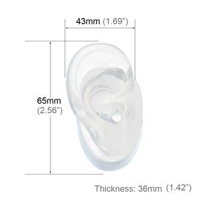 โมเดลหูซิลิโคนอ่อนนุ่มยืดหยุ่นได้เพื่อการศึกษาปลอดสารพิษ - Product Image 2