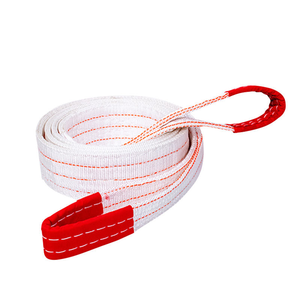 Sangle de levage de grue en polyester haute résistance LTUO XG <span class=keywords><strong>5t</strong></span> 100% ronde et plate - Product Image 1