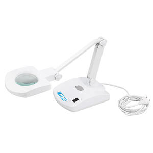 Lampe loupe Fervi 10x à LED pour la lecture et les travaux manuels - Product Image 1