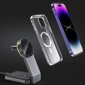 Greatyt pengisi daya nirkabel 3 dalam 1, dudukan pengisi daya nirkabel untuk jam tangan earphone dan ponsel dapat dilipat - Product Image 4