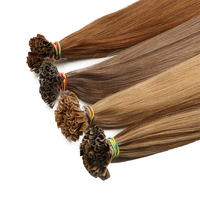 Vente en gros usine : Extensions de cheveux naturels européens Remy à pointe en U, en promotion pour salons