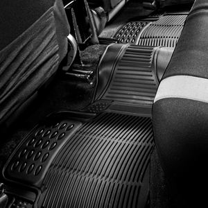 カスタム3ピース3DユニバーサルプラスチックPVCTPE滑り止め防水フロアマットセット車用 - Product Image 6