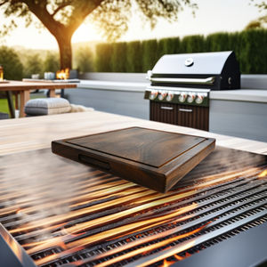 เขียงหั่นทำจากไม้พรีเมียมงานแฮนด์เมดขนาดพิเศษเขียงหั่นชีสพิซซ่าขนมปังครัวเป็นมิตรต่อสิ่งแวดล้อม - Product Image 6