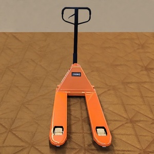 במפעל סיטונאי מזרן משאית מלגזות 2t 2.5t 3t ניילון גלגל יד משאית משאבת הידראולי - Product Image 3