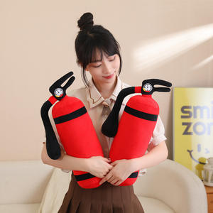 تعزيز لعبة مكافحة الحرائق الإبداعية أفخم وسادة المنزل محشوة الحيوانات طفاية حريق دمية - Product Image 2