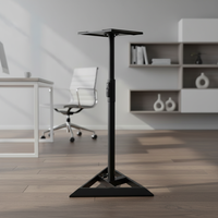 Support de Moniteur de Studio Réglable Yinyu SS055 avec Pince de Verrouillage Automatique et Base de Sécurité en Métal pour Studio, Scène et Audio Domestique