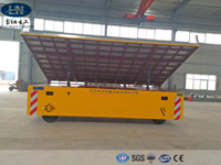 Chariot de transfert à benne basculante latérale sur rail en T, personnalisé en usine, avec commande à distance pour le vidage des ferrailleuses de fonderie