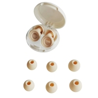 Bouchons d'oreilles pour dormir, réutilisables, en silicone souple, anti-bruit, pour le travail, les études, les voyages, ajustement confortable