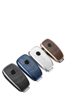 Étui de protection pour clé de voiture en alliage d'aluminium pour Mercedes Benz Maybach C200L S450L CLASS Porte-clés Porte-clés Sac Accessoires pour clés de voiture