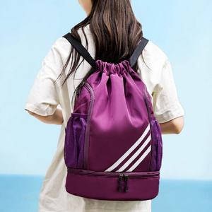 Mochila Deportiva de Diseño, Material Oxford, Mediana, Multibolsillos, Impermeable, con Cordón, para Gimnasio, Fútbol, Baloncesto, Viajes, Senderismo - Product Image 5