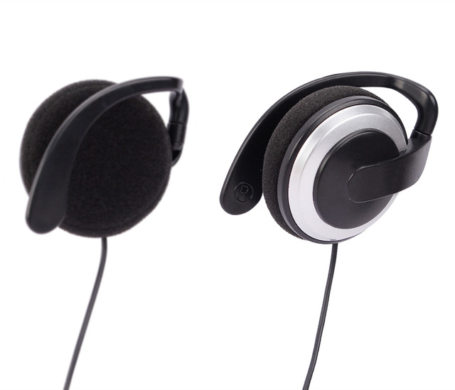 Comfortable Stereo Earphone Wired Ear Hook Headphone Clip on Headphones