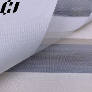 Stores enrouleurs en tissu zébré uni personnalisables, design moderne pour la décoration de fenêtres intérieures, faciles à nettoyer, imperméables, ignifuges - Product Image 6